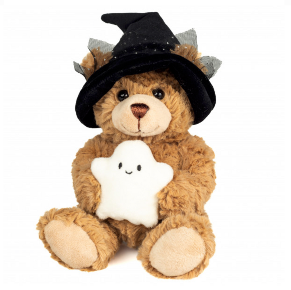 Hermann Small Plush Halloween Teddy Bear with Ghost