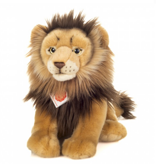 Male Lion Sitting Hermann Teddy Plush 30cm Soft Children's Toy