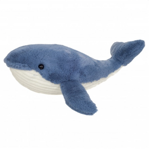Waltraud Blue Whale 44cm Hermann Plush Toy