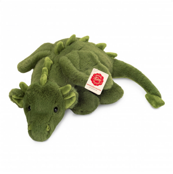 Cleo Green 32cm Hermann Teddy Plush Lying Dragon