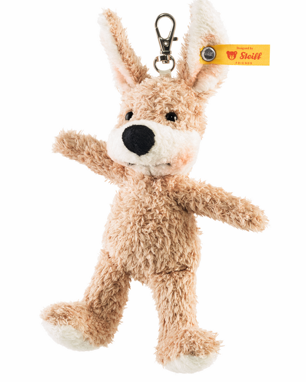Mr Cupcake 13cm Steiff Miniature Plush Rabbit Key Ring
