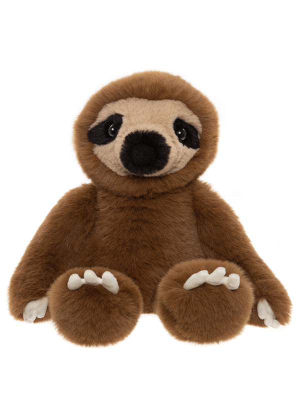 Sid Sloth Oatmeal Brown Medium Bear & Me Charlie Bears Children's Toy