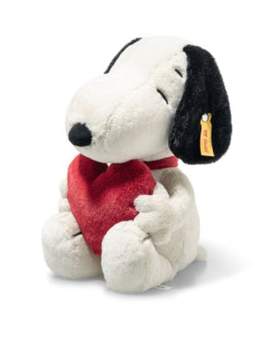 Snoopy Love Steiff Plush 30cm Soft & Cuddly Friends with Red Love Heart