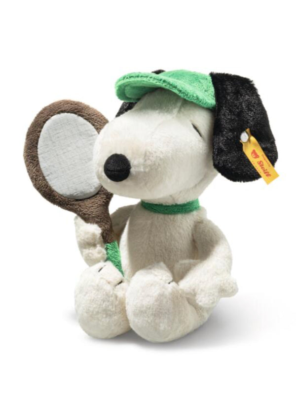 Snoopy Tennis Steiff Plush 22cm Soft & Cuddly Friends Teddy Bear