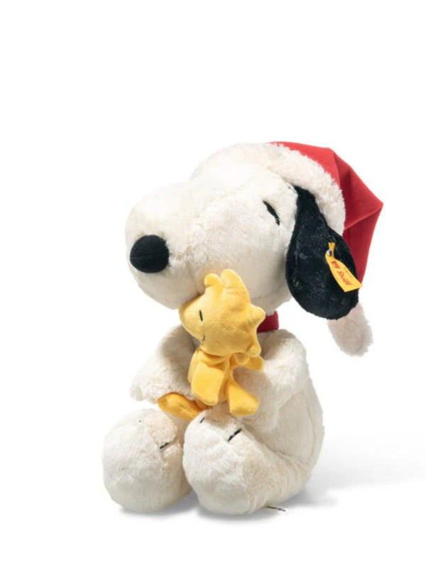 Snoopy with Woodstock Steiff Plush Christmas 30cm Soft & Cuddly Friends