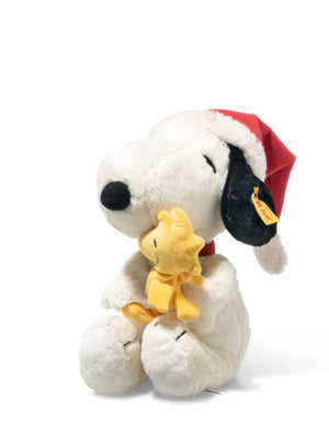 Snoopy with Woodstock Steiff Plush Christmas 30cm Soft & Cuddly Friends