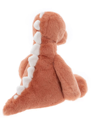 Stevie Stegosaurus Marmalade Orange Medium Bear & Me Children's Toy Dinosaur