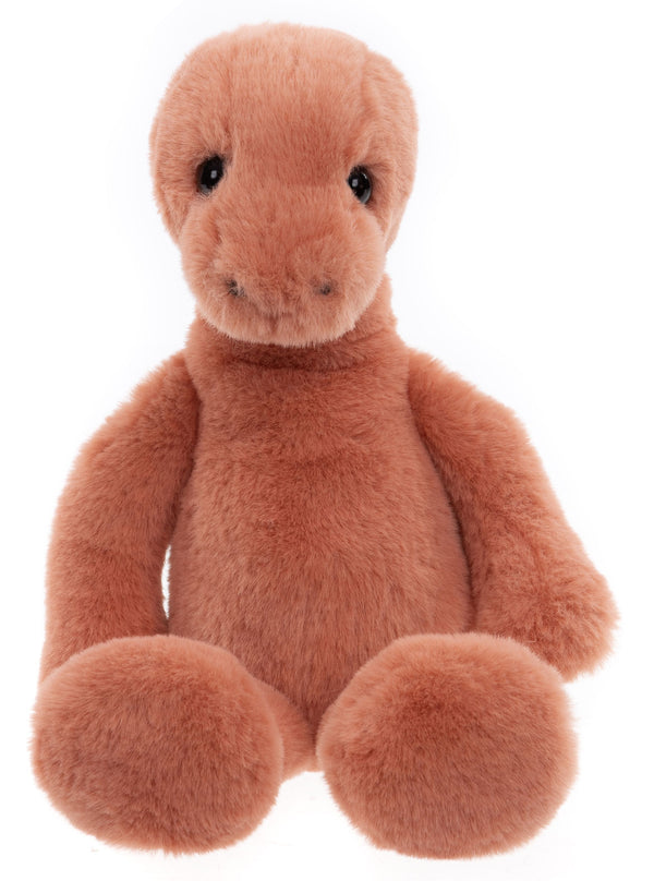 Stevie Stegosaurus Marmalade Orange Medium Bear & Me Children's Toy Dinosaur