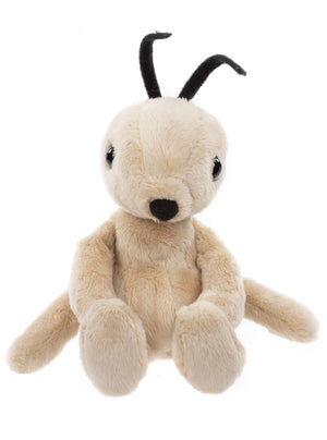 Tony Ant Plush Charlie Bears Bear & Me Collection Small Brown Ant