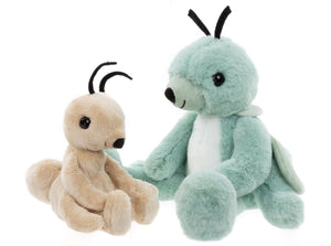 Tony Ant Plush Charlie Bears Bear & Me Collection Small Brown Ant