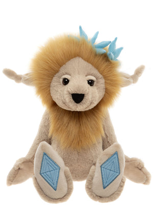 Topaz Blue Bearhouse by Charlie Bears Plush Troll