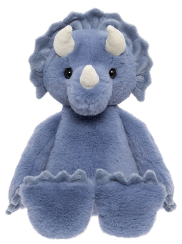 Troy Plush Charlie Bears Bear and Me Collection Triceratops Dinosaur
