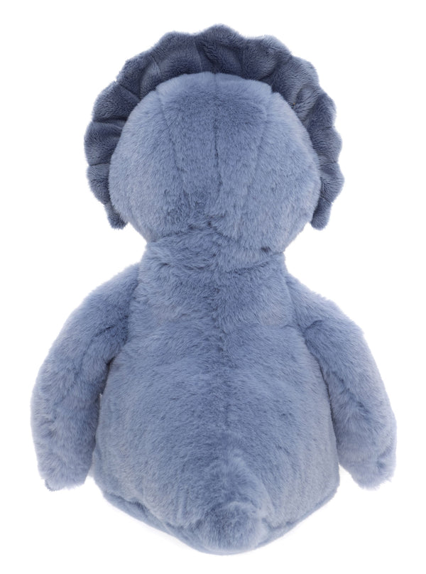 Troy Plush Charlie Bears Bear & Me Collection Triceratops Dinosaur