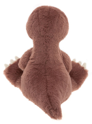 Tushy Peg  T Rex Damson Pink Large Bear & Me Charlie Bears Children's Dinosaur