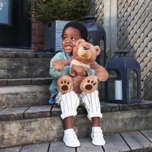 Slumbers Plush 43cm Brown Teddy Bear