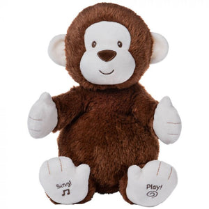 Clappy Monkey Plush Animated Soft Toy