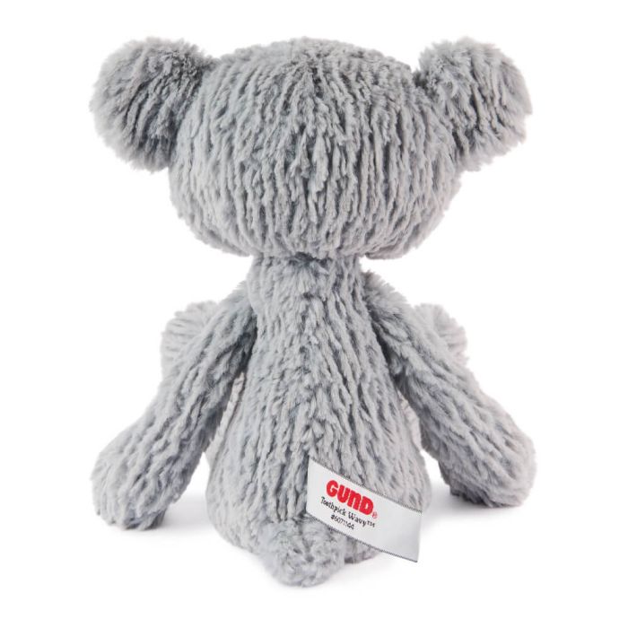 Toothpick Wavy Grey 2025 New Release Plush 40cm Teddy Bear