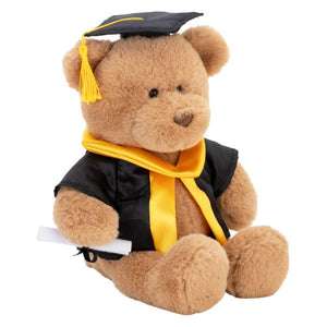 Large Plush Graduation Teddy Bear with Scroll