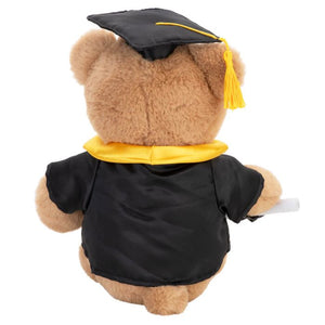 Large Plush Graduation Teddy Bear with Scroll