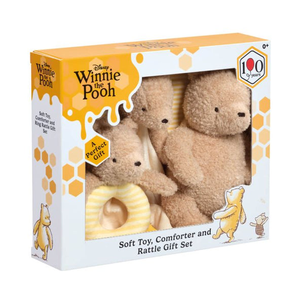 Winnie the Pooh 100th Anniversary 3 Piece Baby Gift Set