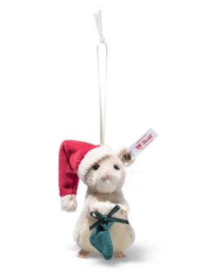 Pre-Order Steiff Christmas Mouse Christmas Ornament