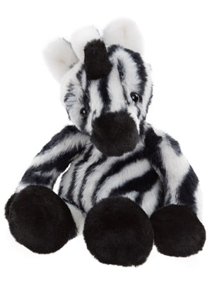 Zizi Zebra Plush Charlie Bears Bear & Me Collection Teddy Bear