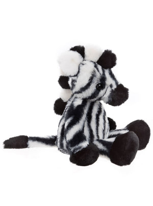 Zizi Zebra Plush Charlie Bears Bear & Me Collection Teddy Bear