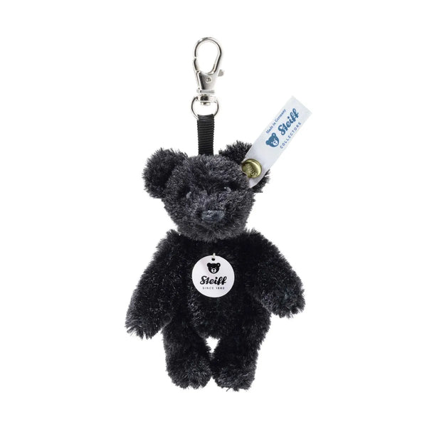Mini Teddy Bear Steiff Black Mohair Keyring