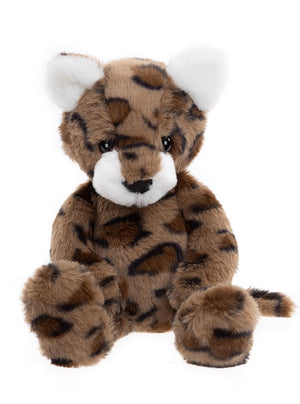 Lenny Leopard Plush Charlie Bears Bear & Me Collection