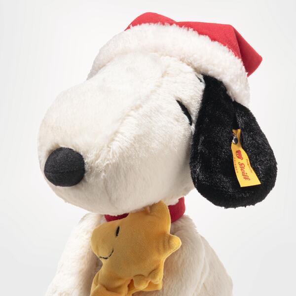 Snoopy with Woodstock Steiff Plush Christmas 30cm Soft & Cuddly Friends