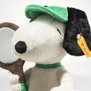 Snoopy Tennis Steiff Plush 22cm Soft & Cuddly Friends Teddy Bear