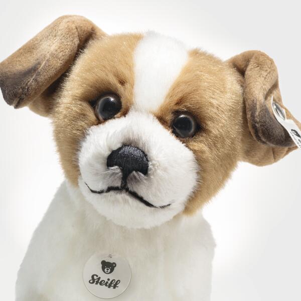 Steiff Miniature Terrier Dog 17cm Soft & Cuddly Children's Toy Puppy Dog