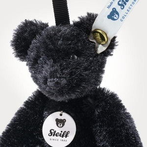 Mini Teddy Bear Steiff Black Mohair Keyring