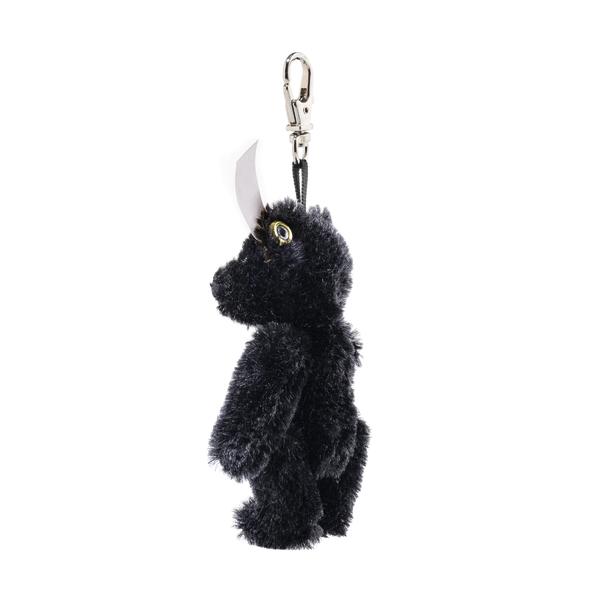 Mini Teddy Bear Steiff Black Mohair Keyring