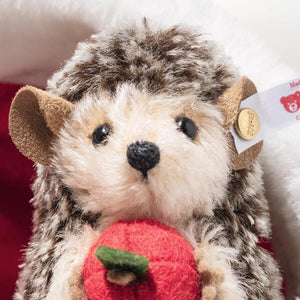 Steiff Hedgehog and Teddy Bear in Santa Hat Pre-Order