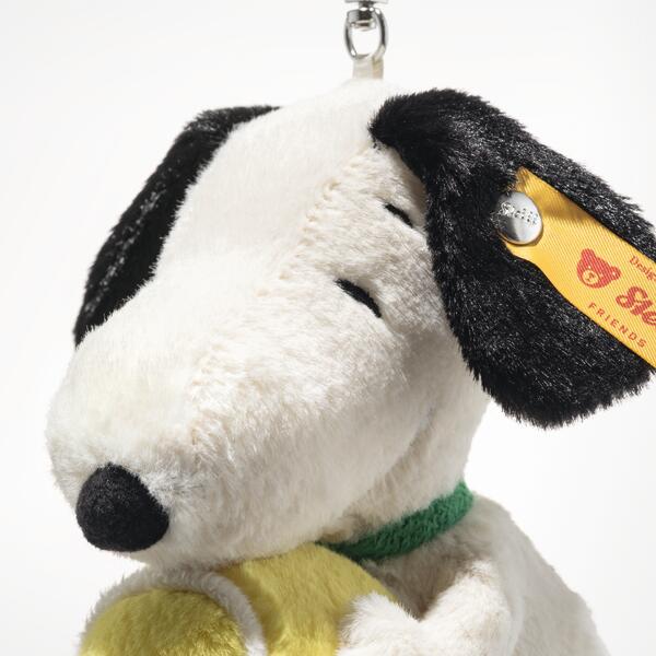 Steiff Pendant Snoopy Keyring Bag Charm with Tennis Ball