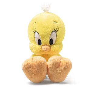 Tweety 20cm Yellow Steiff Soft & Cuddly Friends Collection Looney Tunes Bird