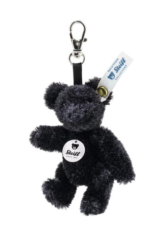 Mini Teddy Bear Steiff Black Mohair Keyring