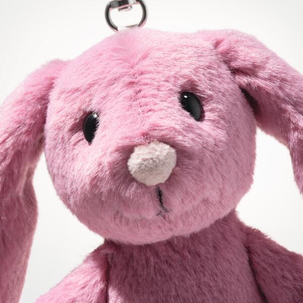 Pendant Hoppie Pink Rabbit Love Pendant Key Ring Bag Charm