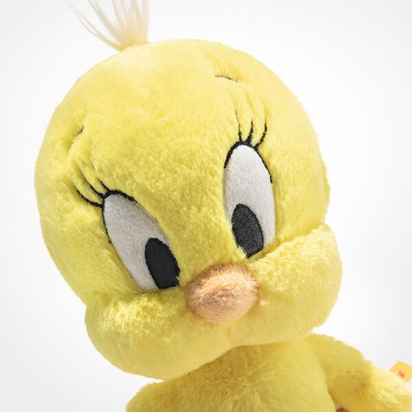 Tweety 20cm Yellow Steiff Soft & Cuddly Friends Collection Looney Tunes Bird