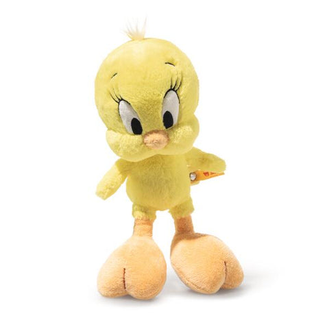 Tweety 20cm Yellow Steiff Soft & Cuddly Friends Collection Looney Tunes Bird