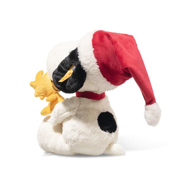 Snoopy with Woodstock Steiff Plush Christmas 30cm Soft & Cuddly Friends