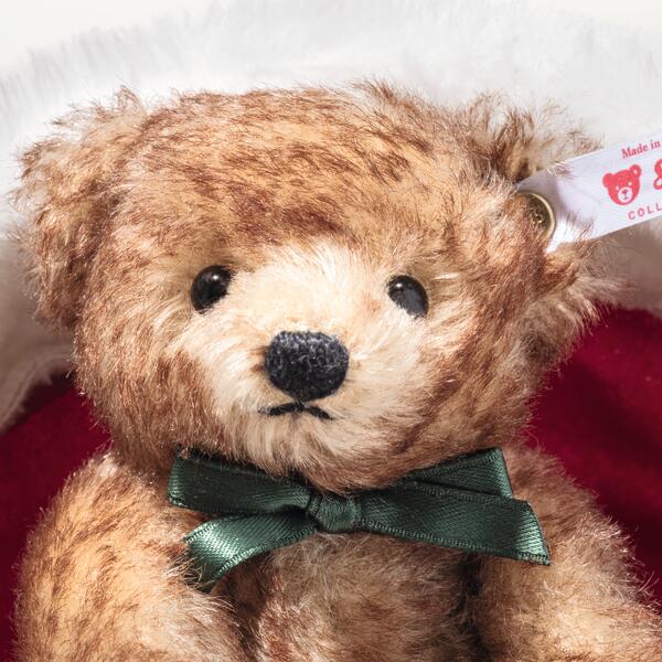 Steiff Hedgehog and Teddy Bear in Santa Hat Pre-Order