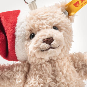 Ben Christmas 12cm Steiff Plush Miniature Teddy Bear Key Ring Pendant