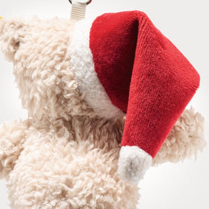 Ben Christmas 12cm Steiff Plush Miniature Teddy Bear Key Ring Pendant