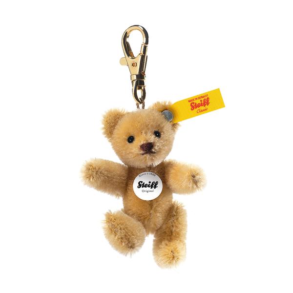 Mini Teddy Bear Steiff Wheat Blond Miniature Mohair Keyring