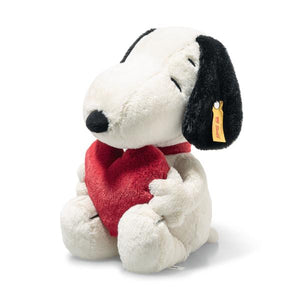 Snoopy Love Steiff Plush 30cm Soft & Cuddly Friends with Red Love Heart