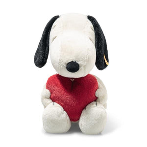 Snoopy Love Steiff Plush 30cm Soft & Cuddly Friends with Red Love Heart