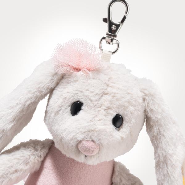 Hoppie Ballet Rabbit Pendant Key Ring Miniature Bag Charm Ballerina