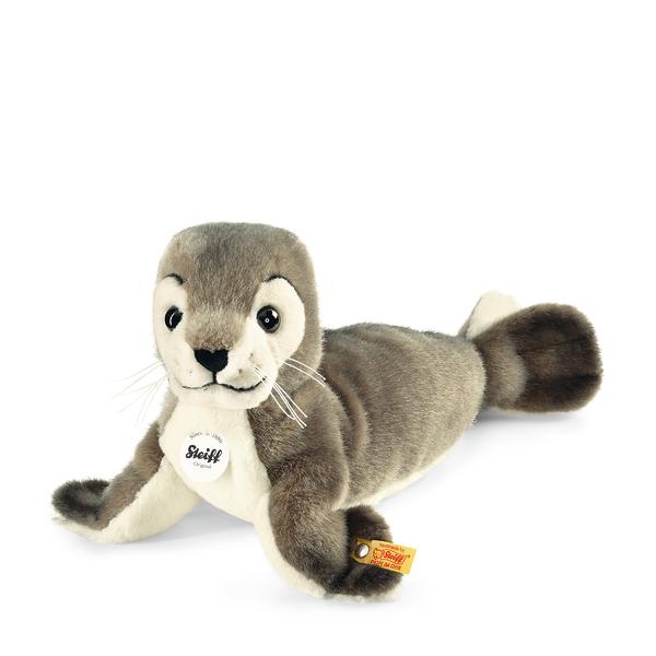 Robby Steiff Plush Grey & White 30cm Seal